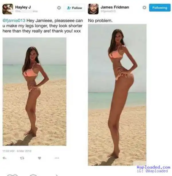 Hilarious Photos: See What Photoshop Guru, James Fridman, Did To These People